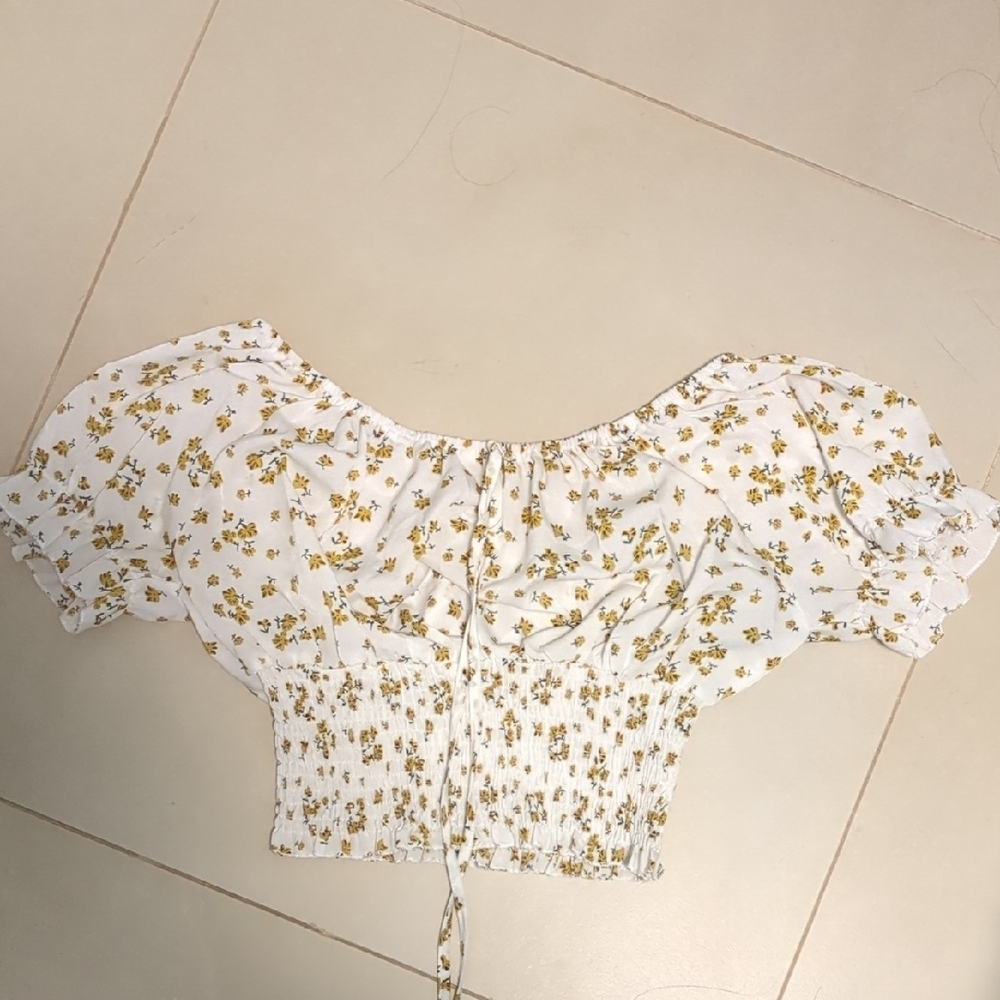 Floral Off-Shoulder Top